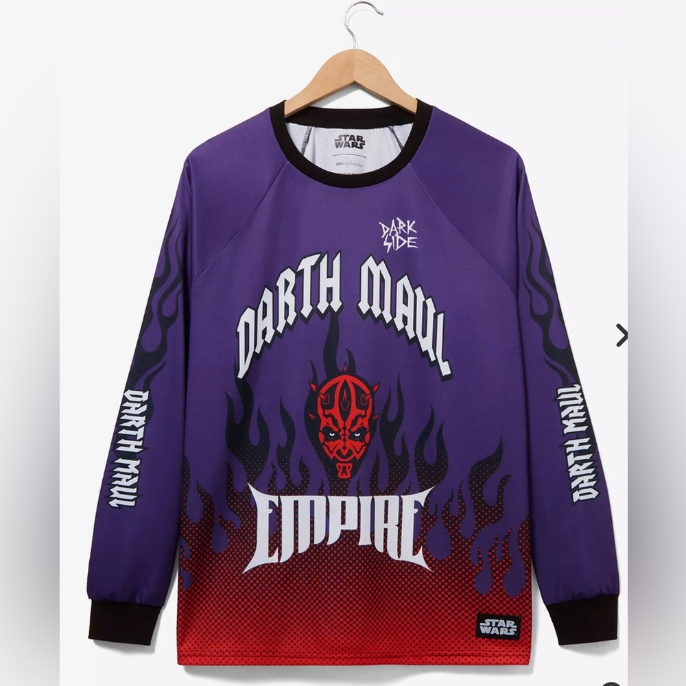 Star Wars Darth Maul Motocross jersey new sz Small - Picture 1 of 8